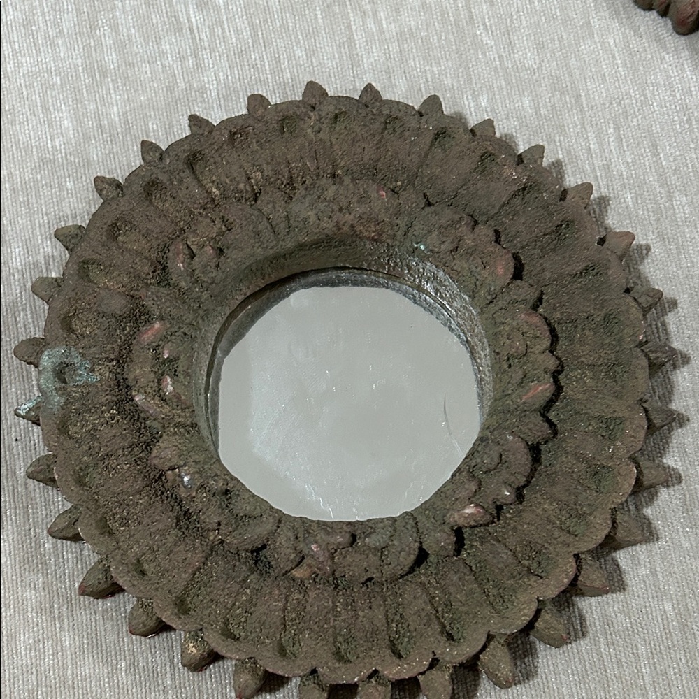 Rustic Wall Mirror Set - Picture 3 of 10